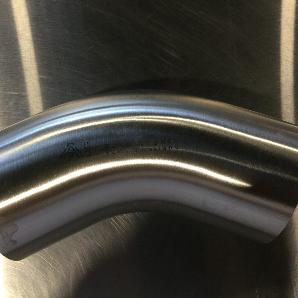 DIXON 3" S/S WELD 45° ELBOW