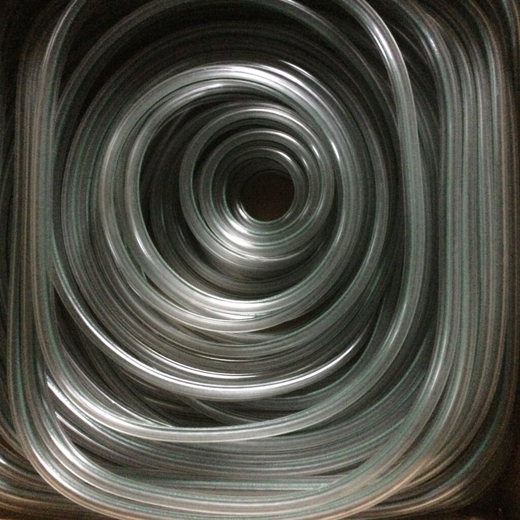 LAUREN TWIN PULSATION HOSE W/ GREEN STRIPE 9/32 X 200FT