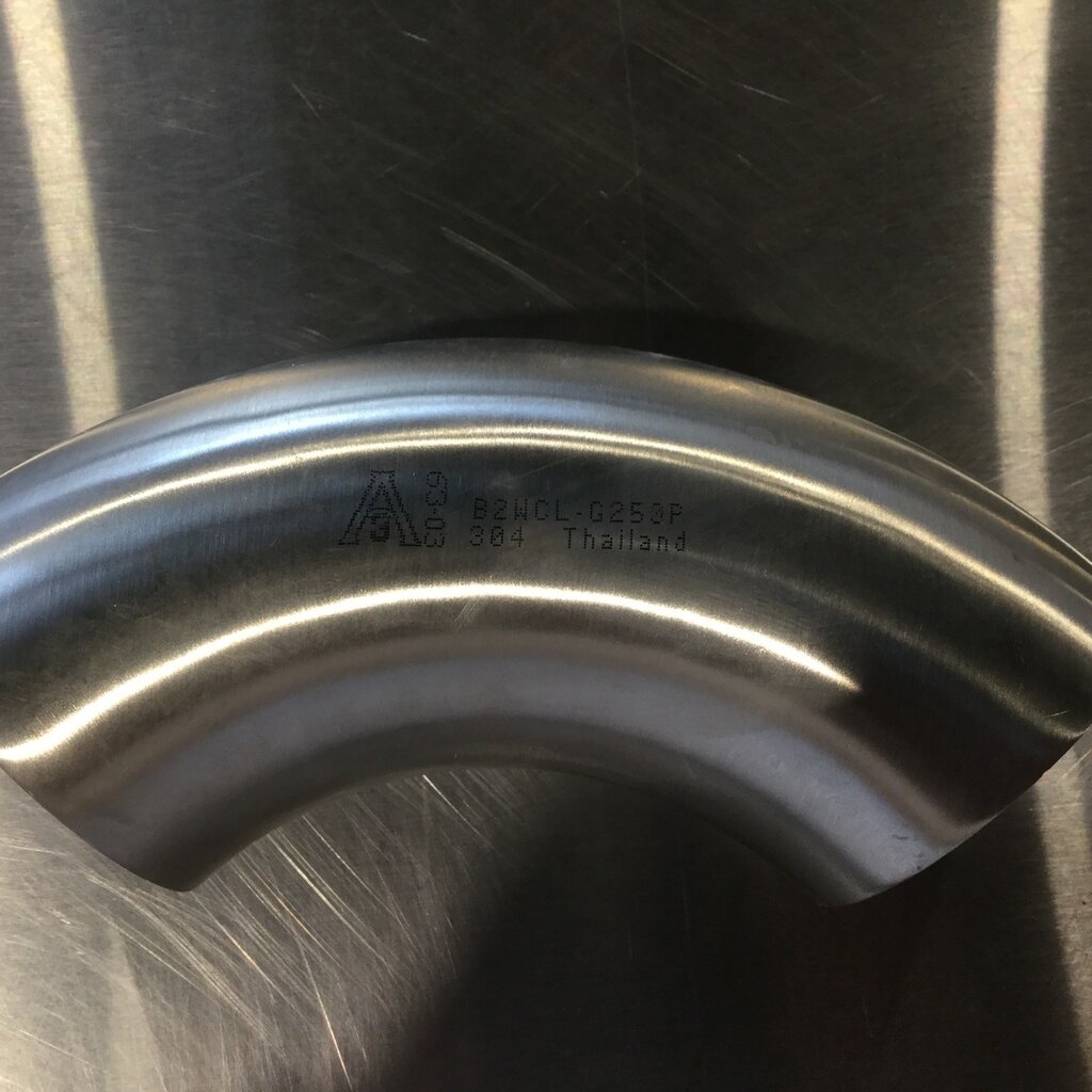 DIXON 2-1/2 S/S WELD 90° ELBOW