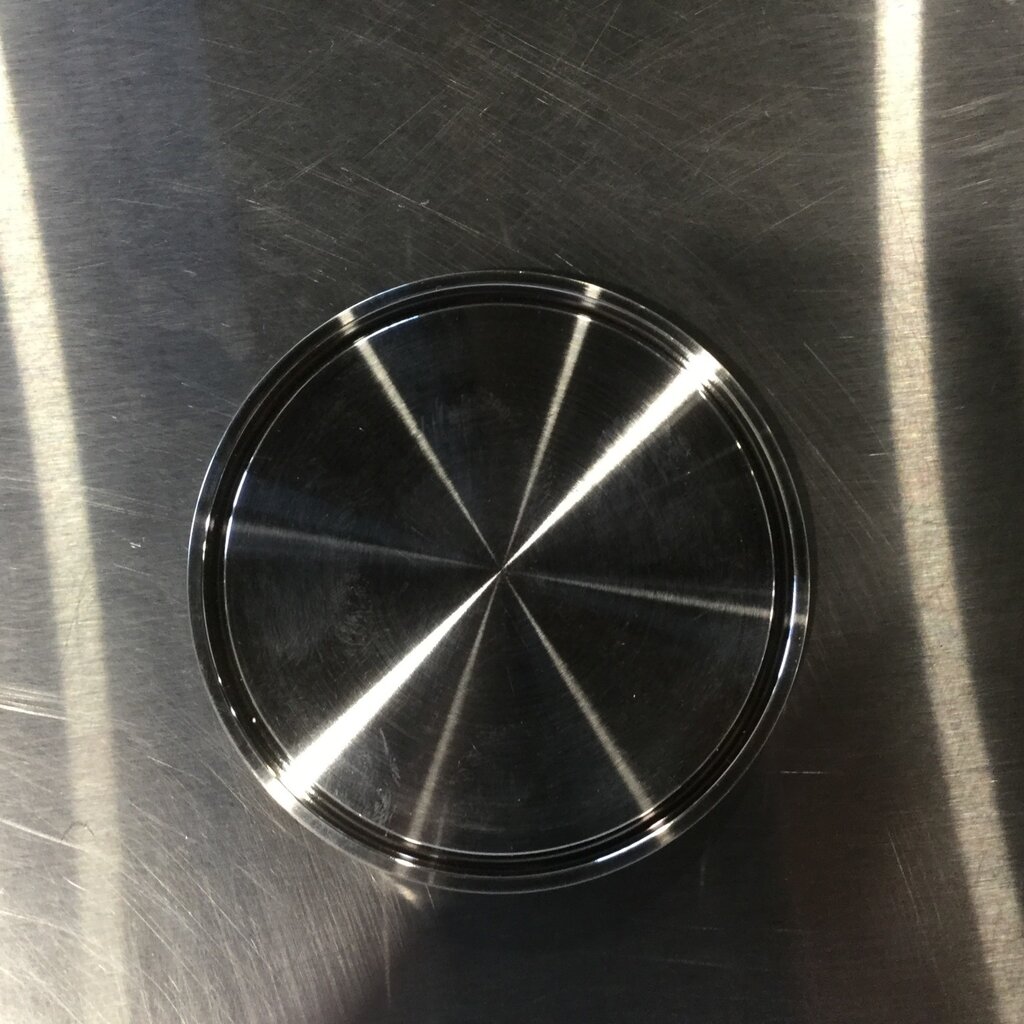 DIXON 3" S/S SOLID END CAP