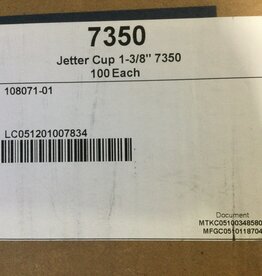 MILK-RITE DeLAVAL JETTER CUP 1-3/8 (CS 100)