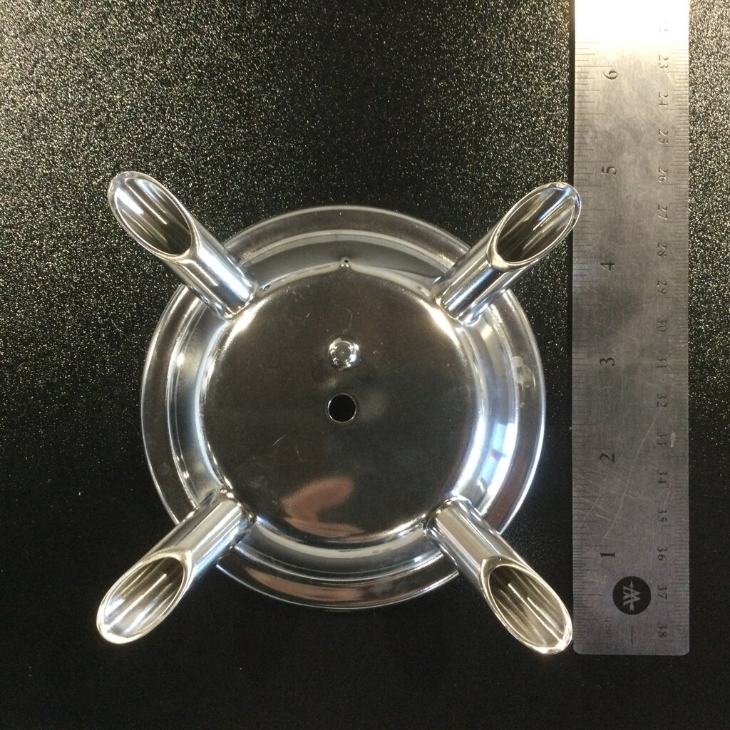 300CC CLAW S/S VENTED TOP