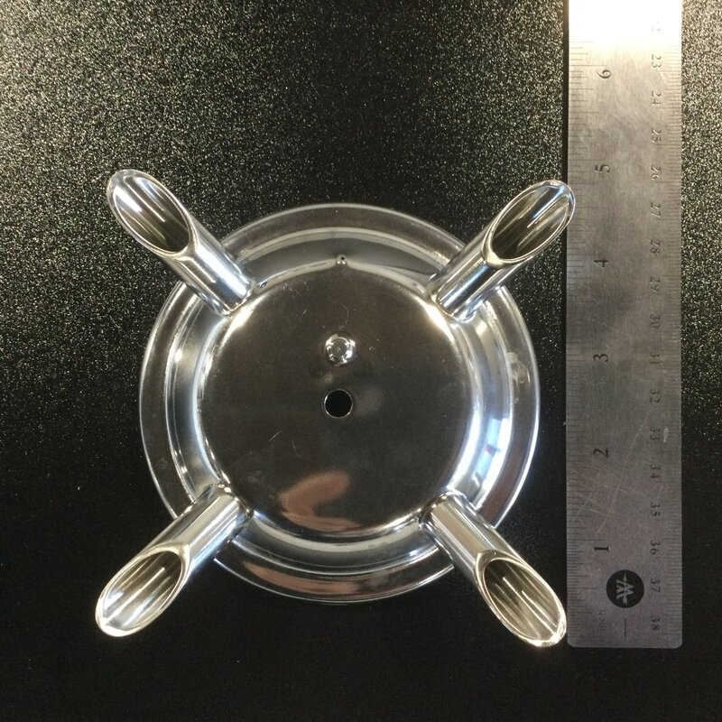 300CC CLAW S/S VENTED TOP