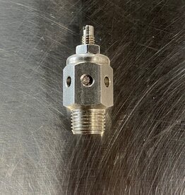 ADJUSTABLE S/S AIR EXHAUST MUFFLER 1/8 MPT