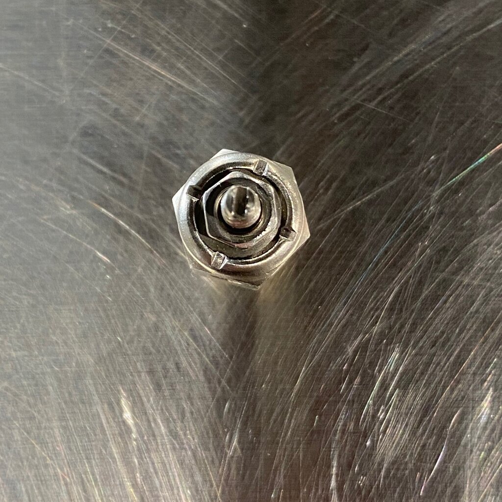 ADJUSTABLE S/S AIR EXHAUST MUFFLER 1/8 MPT