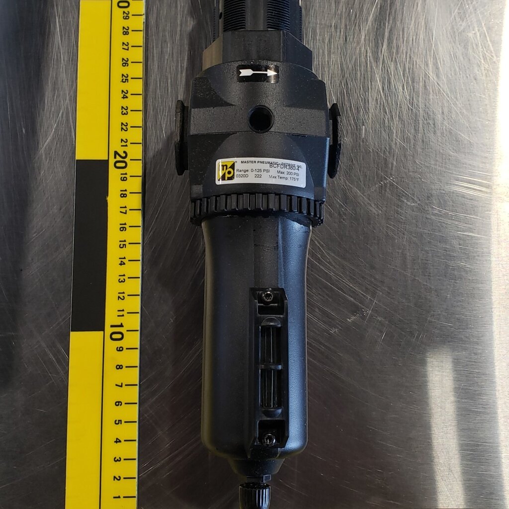 1/2 REGULATOR/FILTER COMBO W/ SIGHT GLASS & INTERNAL AUTO DRAIN