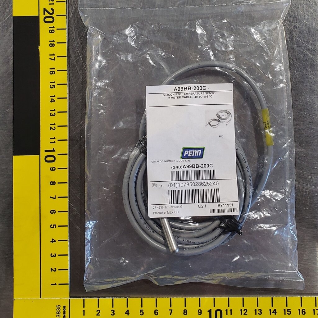 SILICON TEMP SENSOR -40/221°F