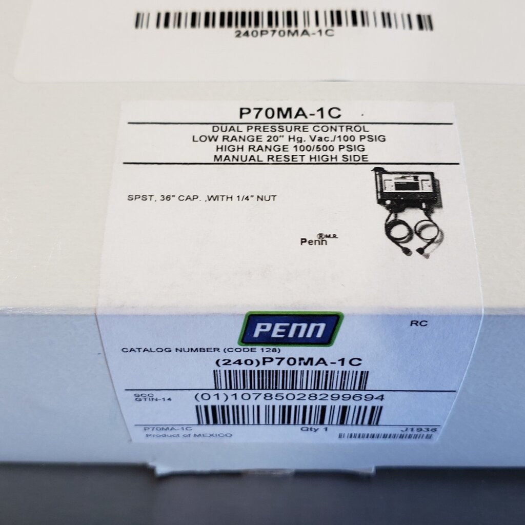 DUAL PRESSURE CONTROL W/ HOSES