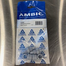 AMBIC STRAIGHT CONNECTOR (PKG 2)