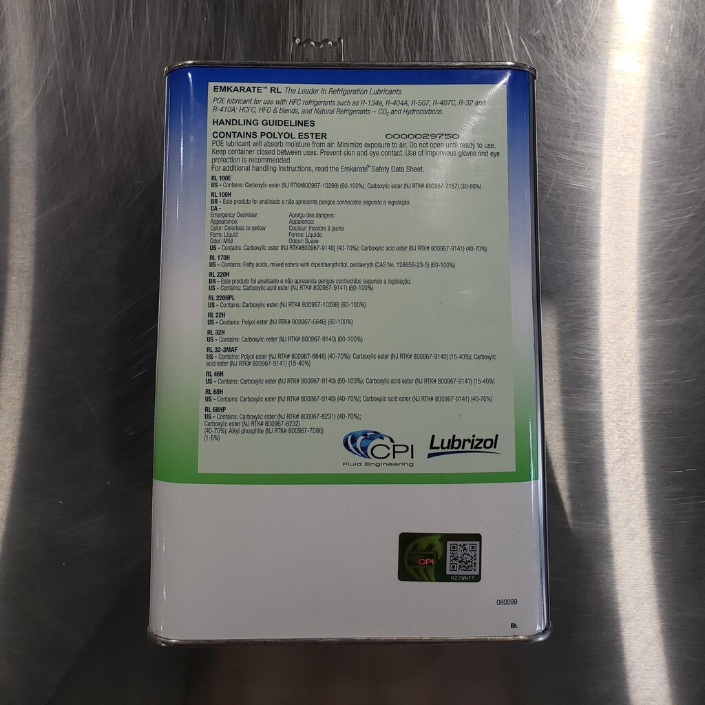 RL32-3MAF REFRIGERATION OIL (GAL)