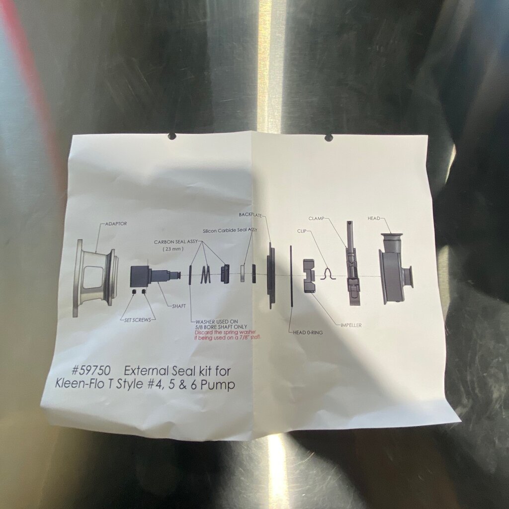 THOMSEN 4,5,6 PUMP EXTERNAL SEAL KIT