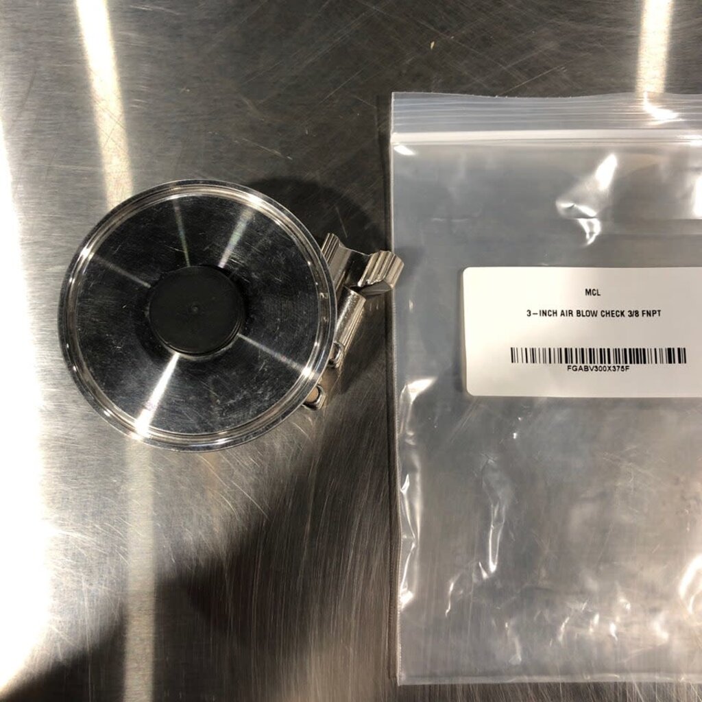 DIXON 3" AIR BLOW CHECK VALVE 3/8 FPT
