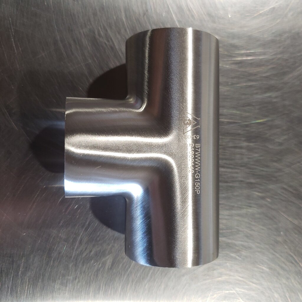 1-1/2 S/S WELD TEE