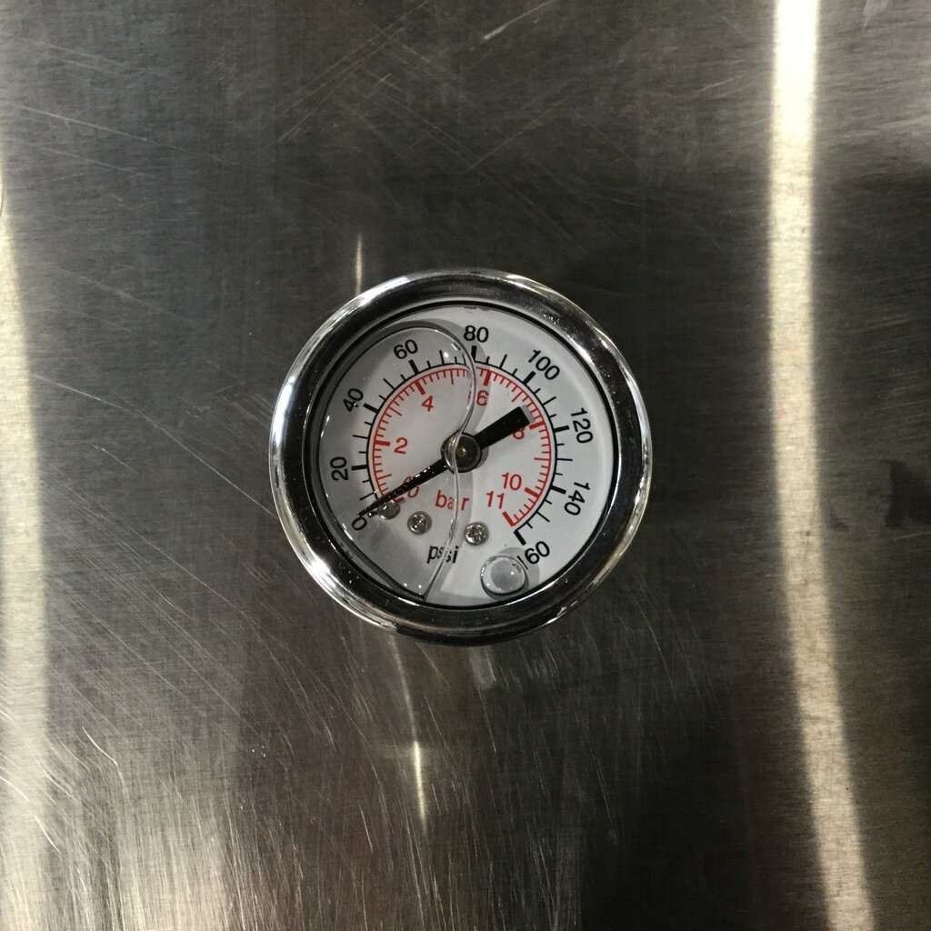 GAUGE W/ 1-1/2 FACE, 0-160 PSI, 1/8NPT BACK MOUNT CF-4P-010-D