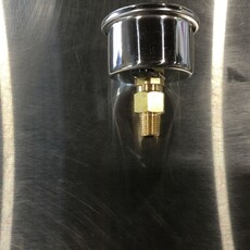 GAUGE W/ 1-1/2 FACE, 0-160 PSI, 1/8NPT BACK MOUNT