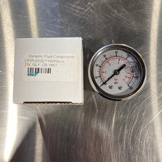 GAUGE W/ 2" FACE, 0-160 PSI, 1/4NPT BACK MOUNT