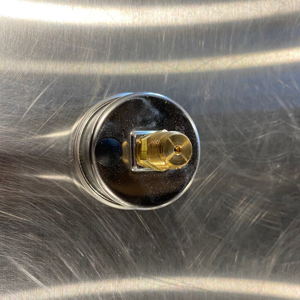 GAUGE W/ 2" FACE, 0-160 PSI, 1/4NPT BACK MOUNT