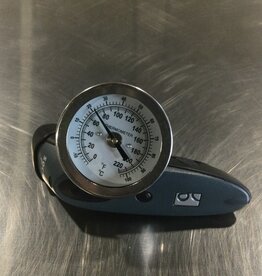 2" DIAL THERMOMETER, 2-1/2 STEM, 1/4 MPT
