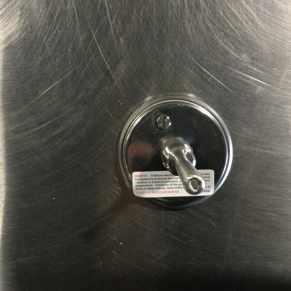 2" DIAL THERMOMETER, 2-1/2 STEM, 1/4 MPT