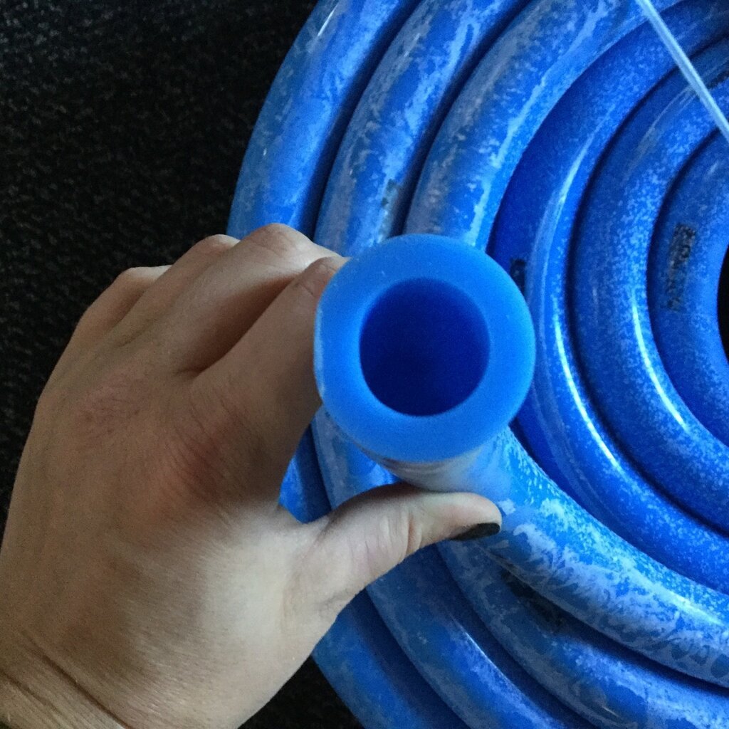 BOUMATIC BLUE SILICONE MILK HOSE 3/4 ID X 1/4 WALL X 100 FT