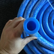 BOUMATIC BLUE SILICONE MILK HOSE 3/4 ID X 1/4 WALL X 100 FT