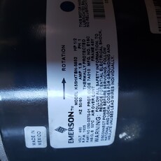 MUELLER CONDENSER FAN MOTOR .5HP, 1PH, 460V, 1625RPM