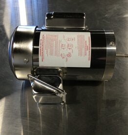 MUELLER WASH PUMP MOTOR 1.5HP, 115/230V, 3600RPM, C-FACE, 56J FRAME, S/S WASHDOWN GRADE