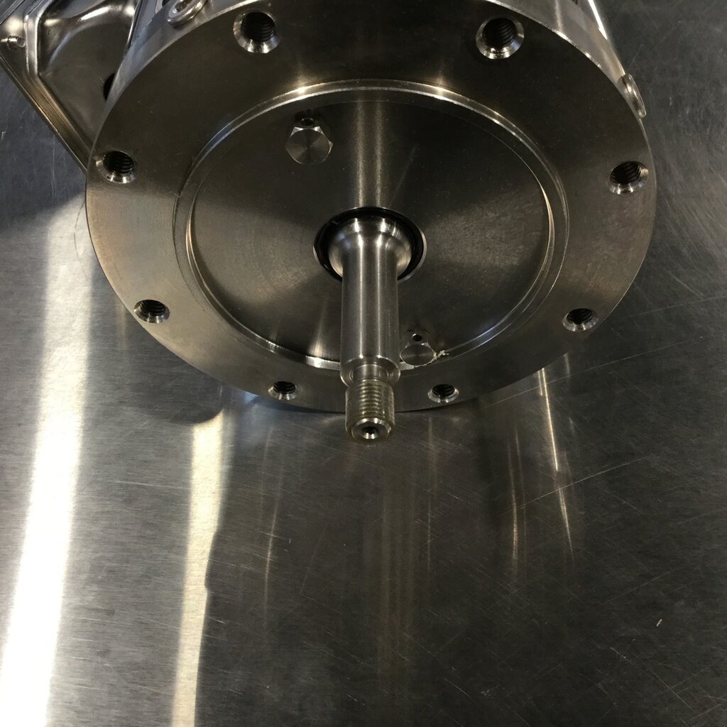 MUELLER WASH PUMP MOTOR 1.5HP, 115/230V, 3600RPM, C-FACE, 56J FRAME, S/S WASHDOWN GRADE