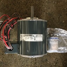 MUELLER CONDENSER FAN MOTOR .5HP, 1PH, 460/380-415V, 1075RPM, CRADLE MOUNT
