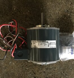 MUELLER CONDENSER FAN MOTOR 1/3HP, 1PH, 460/380-415V, 1075RPM, CRADLE MOUNT