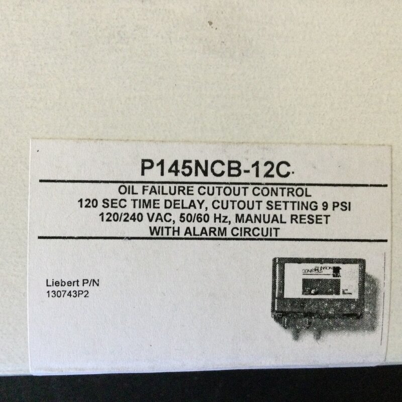 OIL FAILURE CUTOUT CONTROL 120/240VAC