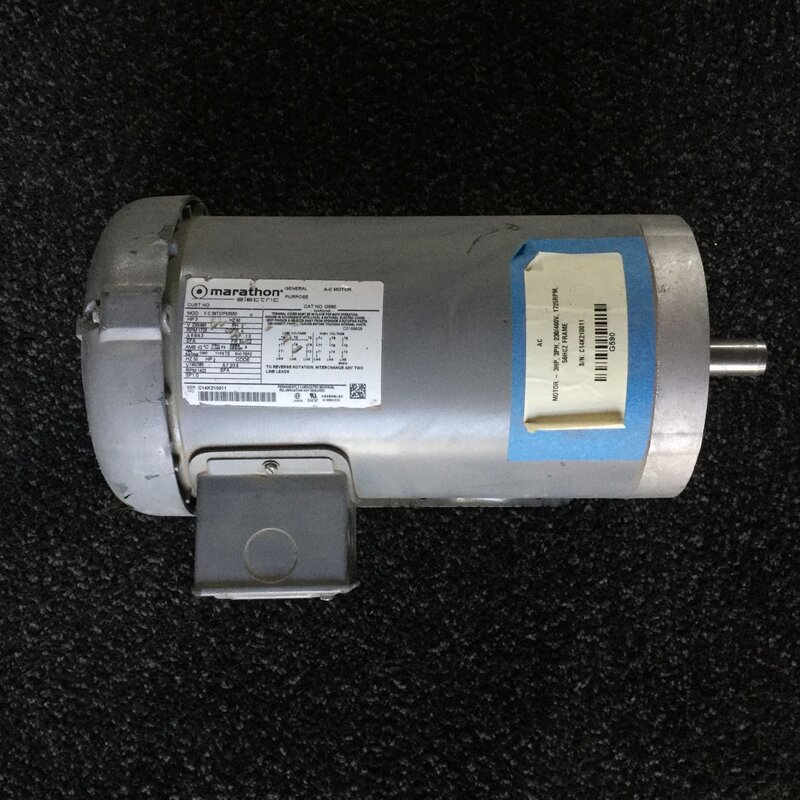 MARATHON MOTOR 3HP, 3PH, 230/460V, 1725RPM, 56HCZ FRAME
