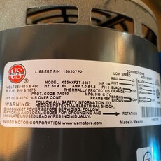 US MOTOR CONDENSING FAN MOTOR DOUBLE SHAFTS 1/4HP, 460V, 1PH, 1075/900RPM, 48Y FRAME