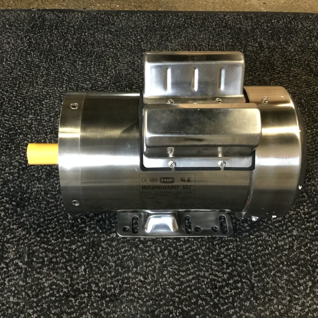 LEESON MILK PUMP MOTOR 2HP, 1PH, 3450RPM, 145TC FRAME, S/S WASHDOWN