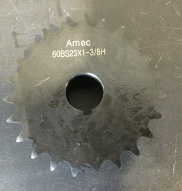 CROWD GATE 60B23138 CARRIAGE SPROCKET 23-TOOTH X 1-3/8 BORE