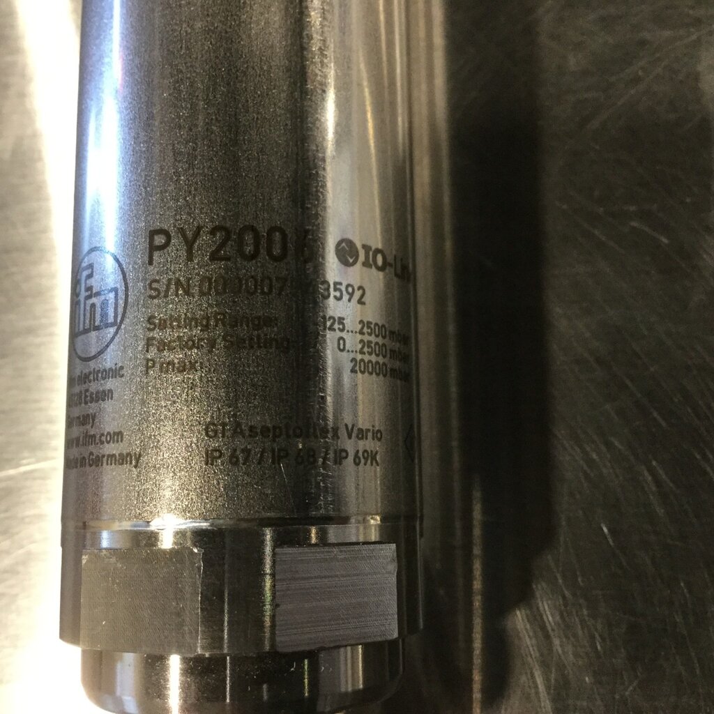 6/10/15/20K SILO LEVEL SENSOR SCALABLE -1.82/36.26PSI, 4-20mA ANALOG OUTPUT