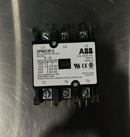 CONTACTOR - 3-POLE - 60A - 208/240VAC