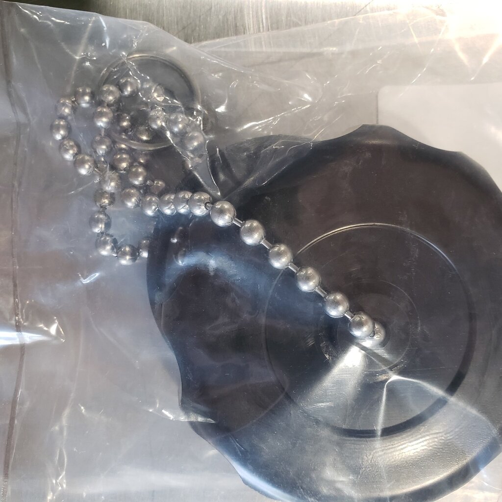 3" FEMALE CAP W/ CHAIN