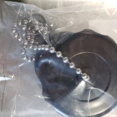 3" FEMALE CAP W/ CHAIN