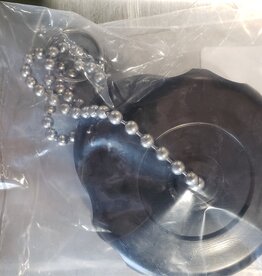 3" FEMALE CAP W/ CHAIN