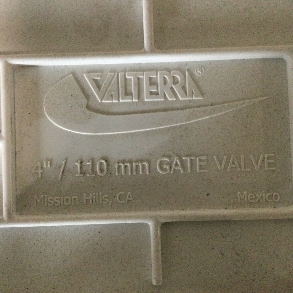 4" PVC SCH40 SLIDE GATE