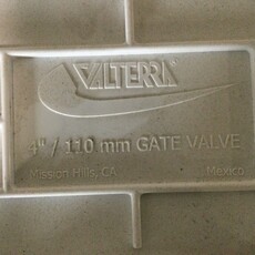 4" PVC SCH40 SLIDE GATE