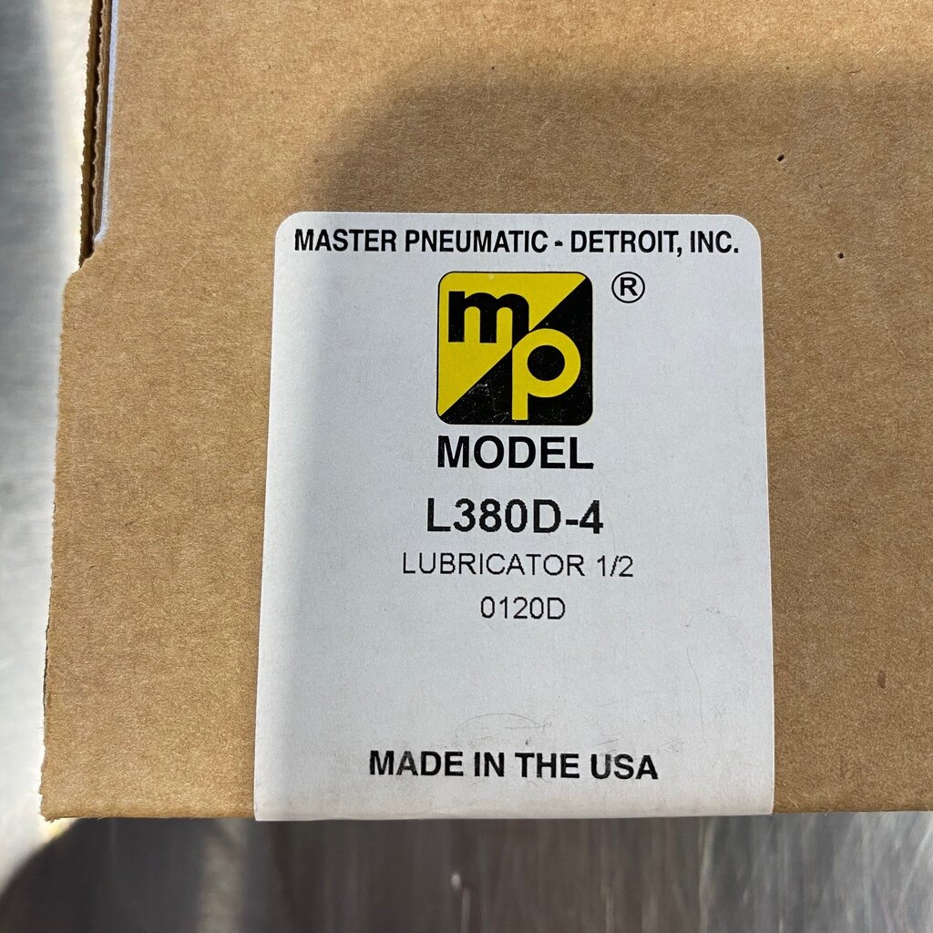 1/2 LUBRICATOR W/ POLYCARBONATE BOWL