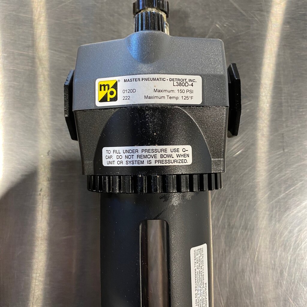 1/2 LUBRICATOR W/ POLYCARBONATE BOWL