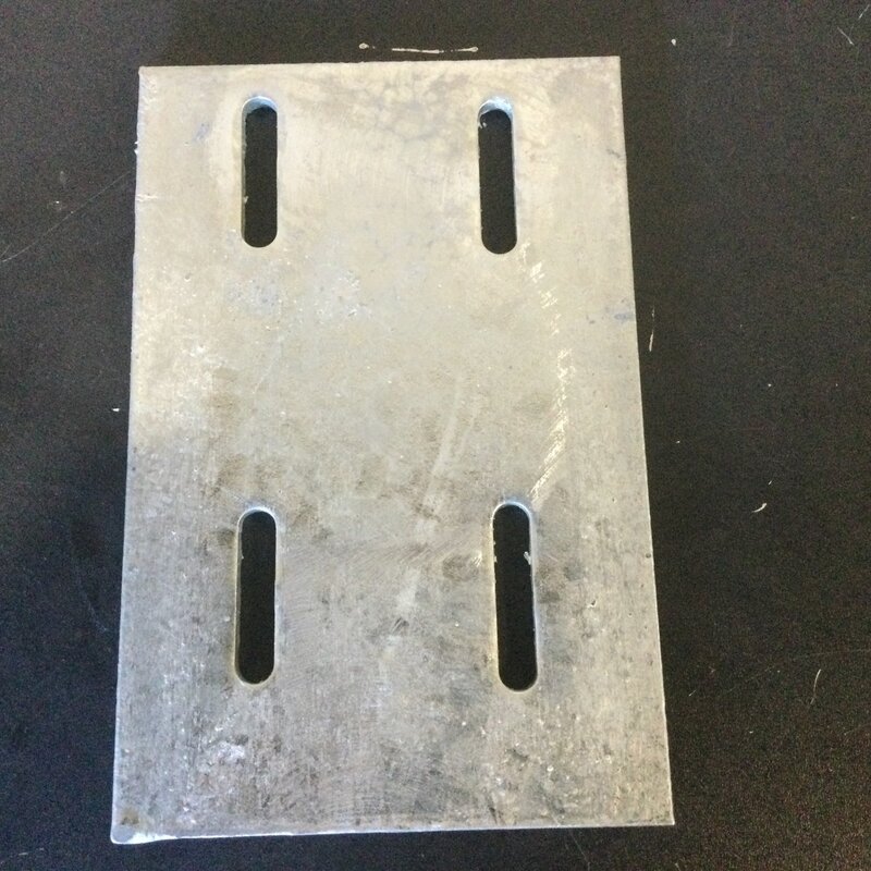 CROWD GATE GEARBOX MOUNTING PLATE