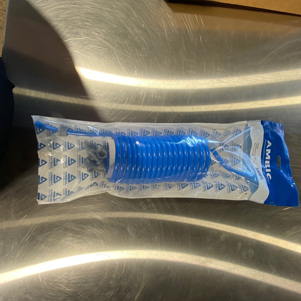 AMBIC TEAT SPRAYER BLUE COIL HOSE