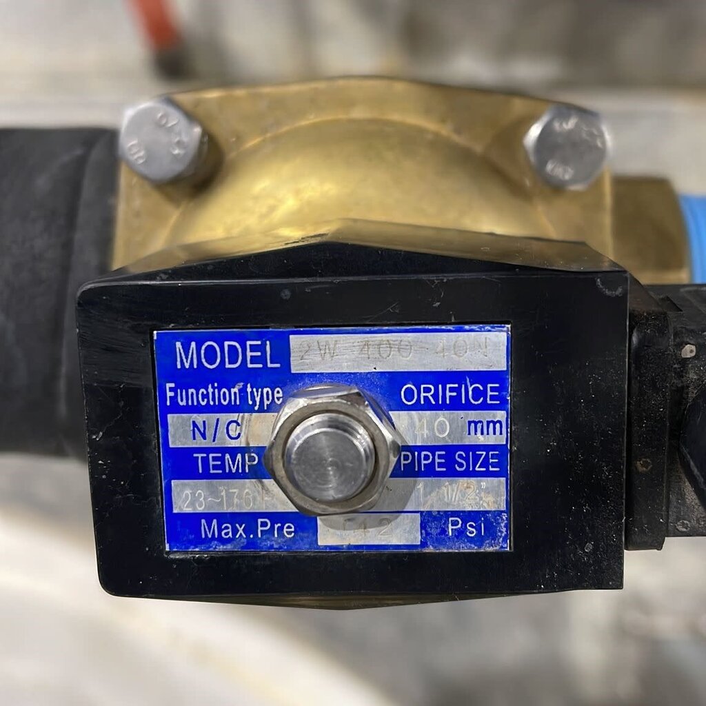 RINNAI MODEL CU199iP 2-WAY SOLENOID VALVE REBUILD KIT 1-1/2