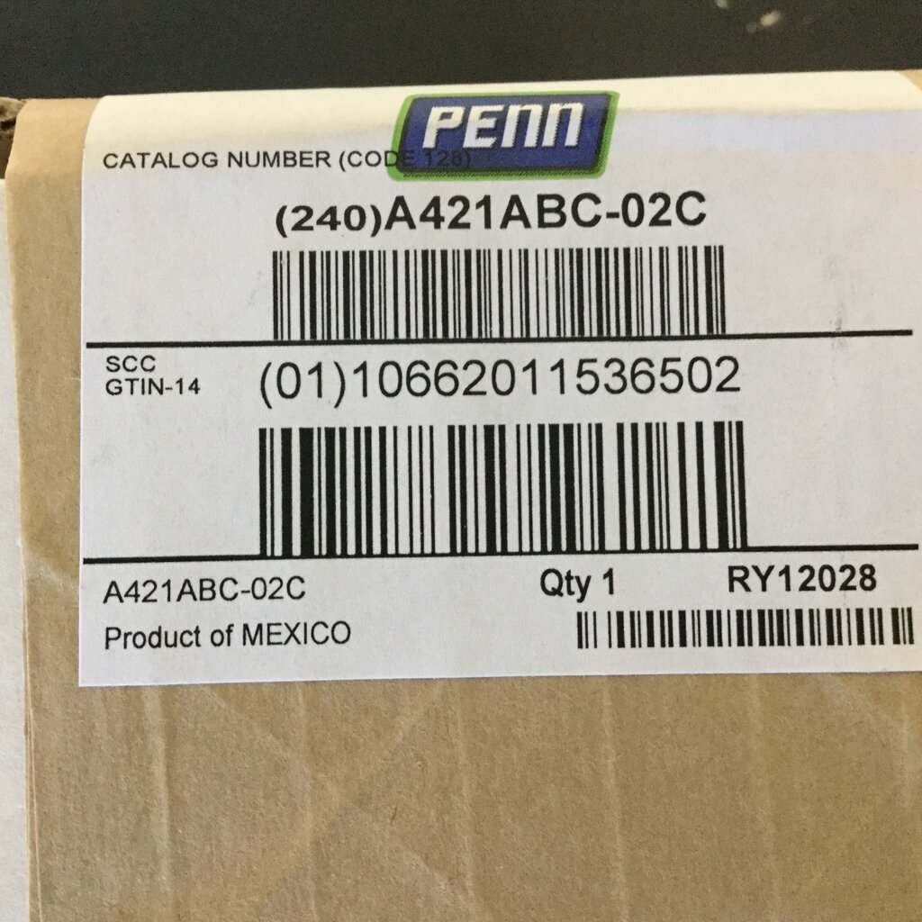 ELECTRONIC SINGLE STAGE TEMPERATURE CONTROL 120/240VAC W/ DISPLAY 30/212°F
