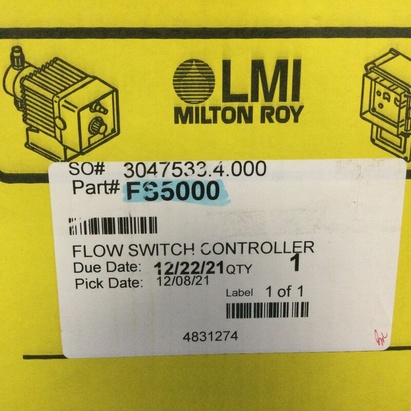LMI FS5000 FLOW SWITCH CONTROLLER
