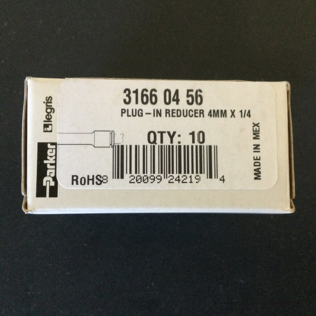 AIR FITTING STEM REDUCING T5/32 X 1/4